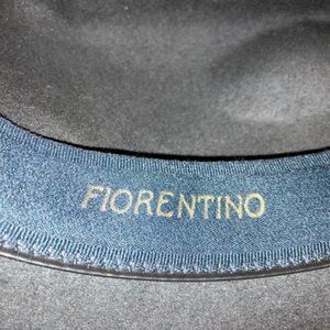 Fiorentino Vintage Fedora Black/Dark Grey Felt Hat